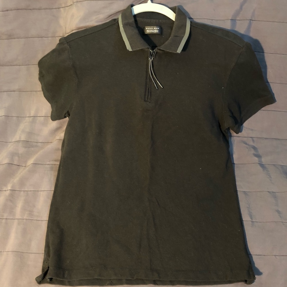 Black Polo by Zara